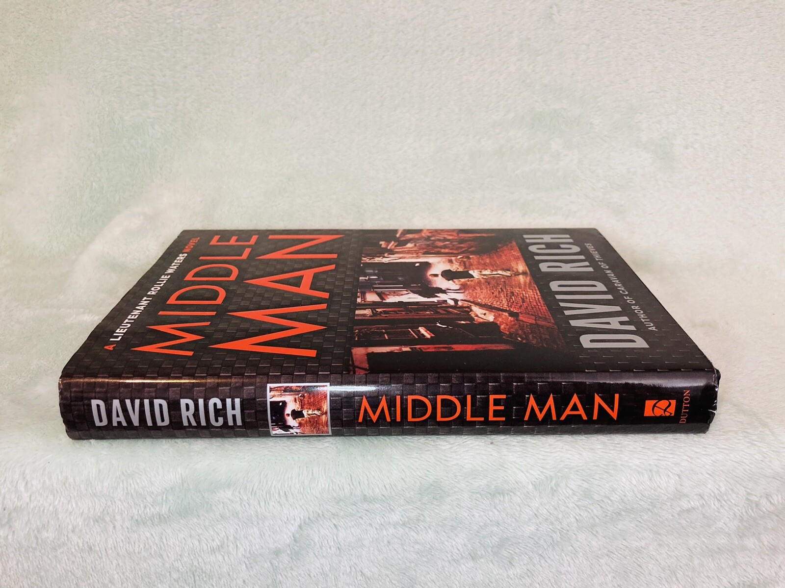 Middle Man by David Rich (2013, Hardcover with Dust Jacket) Thriller Novel