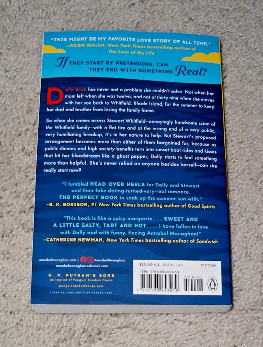 Dolly All The Time by Annabel Monaghan, Trade PB, Purchased New – Read Once