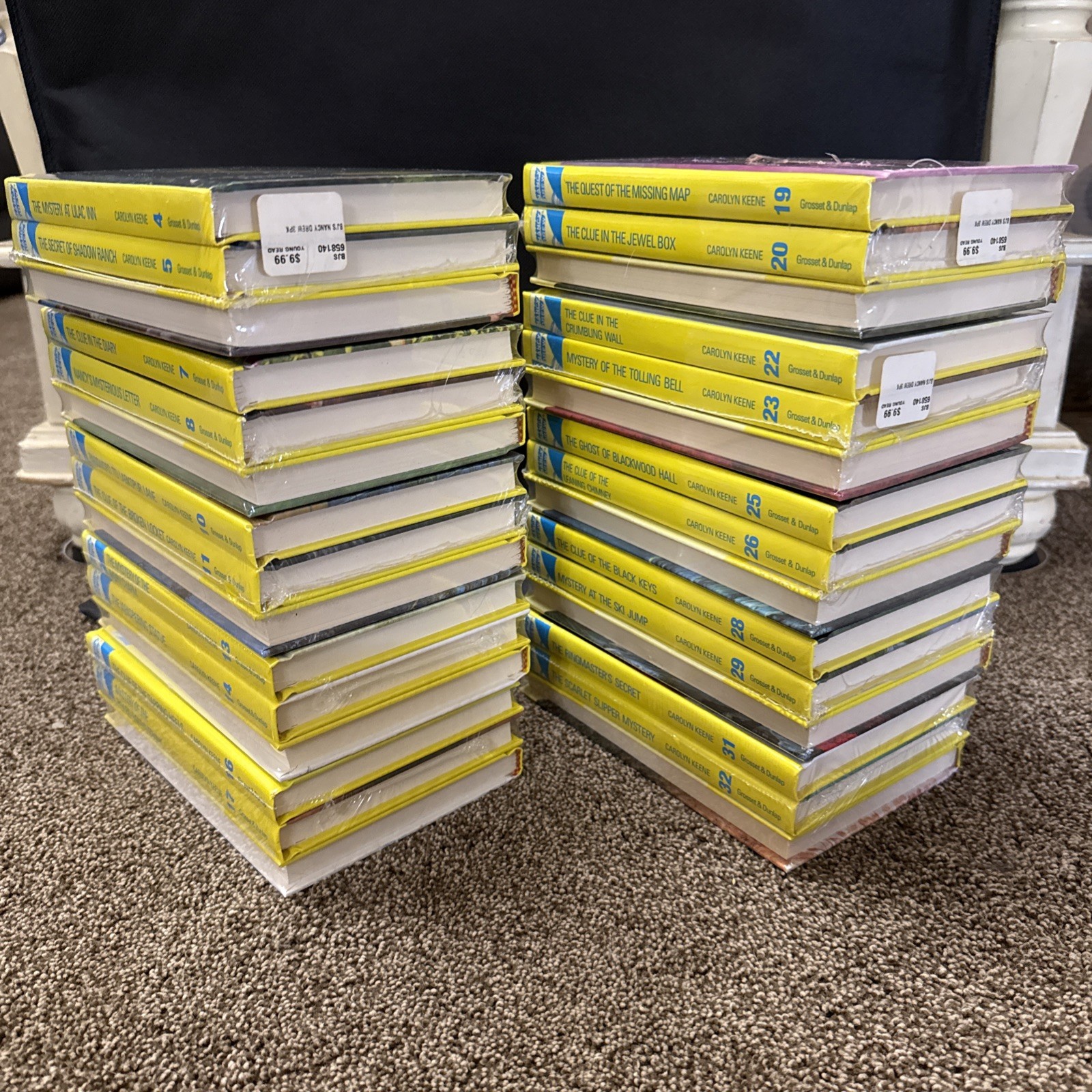 Nancy Drew Mystery Stories Books 4-33 Set 30 Hardcover Sealed Collection