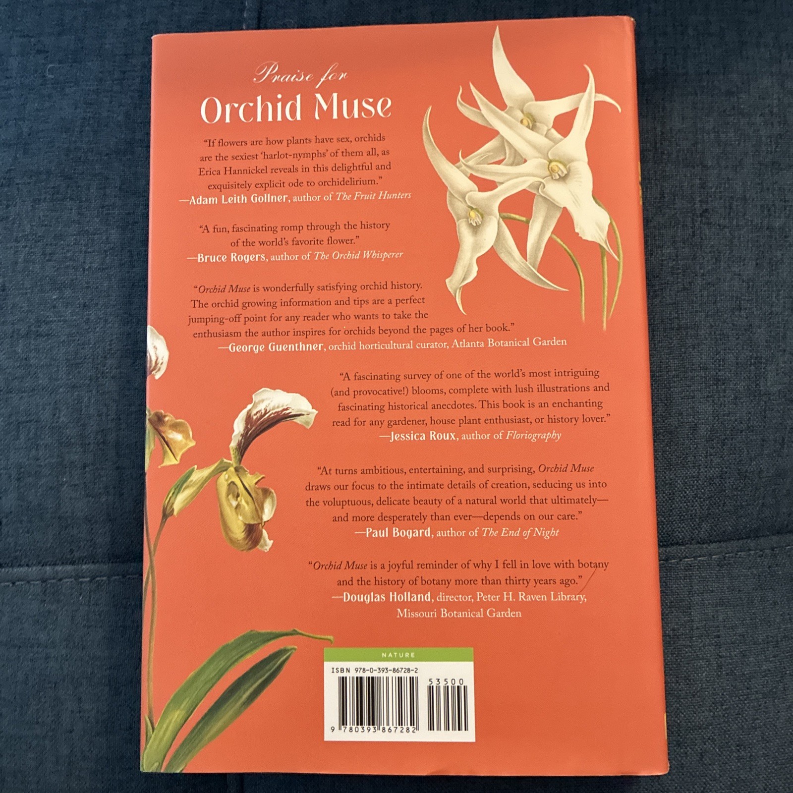 Orchid Muse : A History of Obsession in Fifteen Flowers, Hardcover by Hannick…