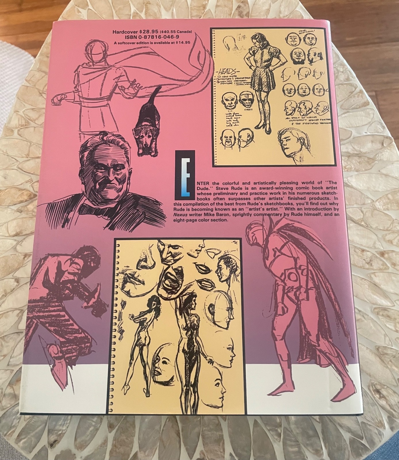 Steve Rude Sketchbook Limited Edition Hardcover – Signed & Numbered