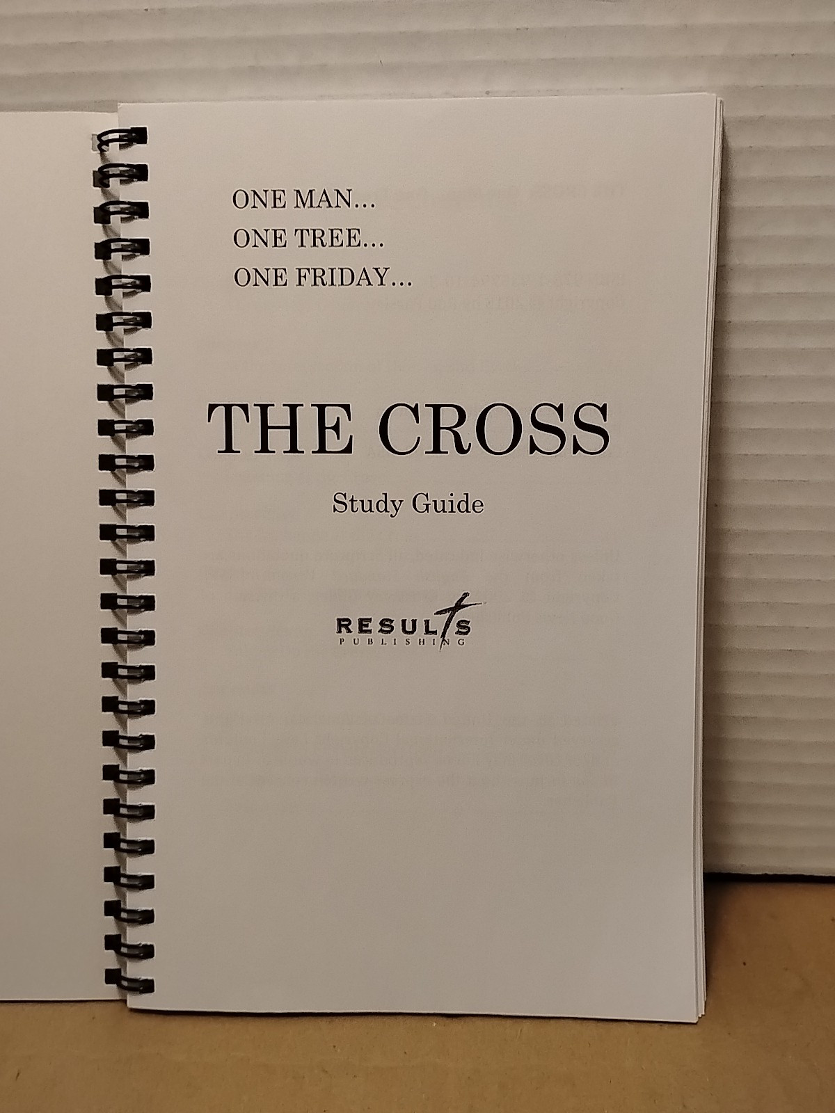 The Cross : Study Guide by Rod Parsley – 2013 – Spiral Paperback Workbook
