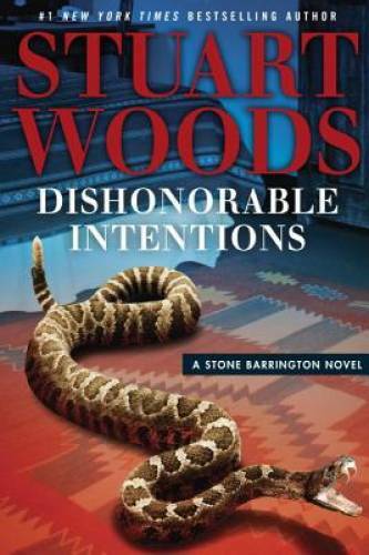Dishonorable Intentions (A Stone Barrington Novel) – Hardcover – GOOD