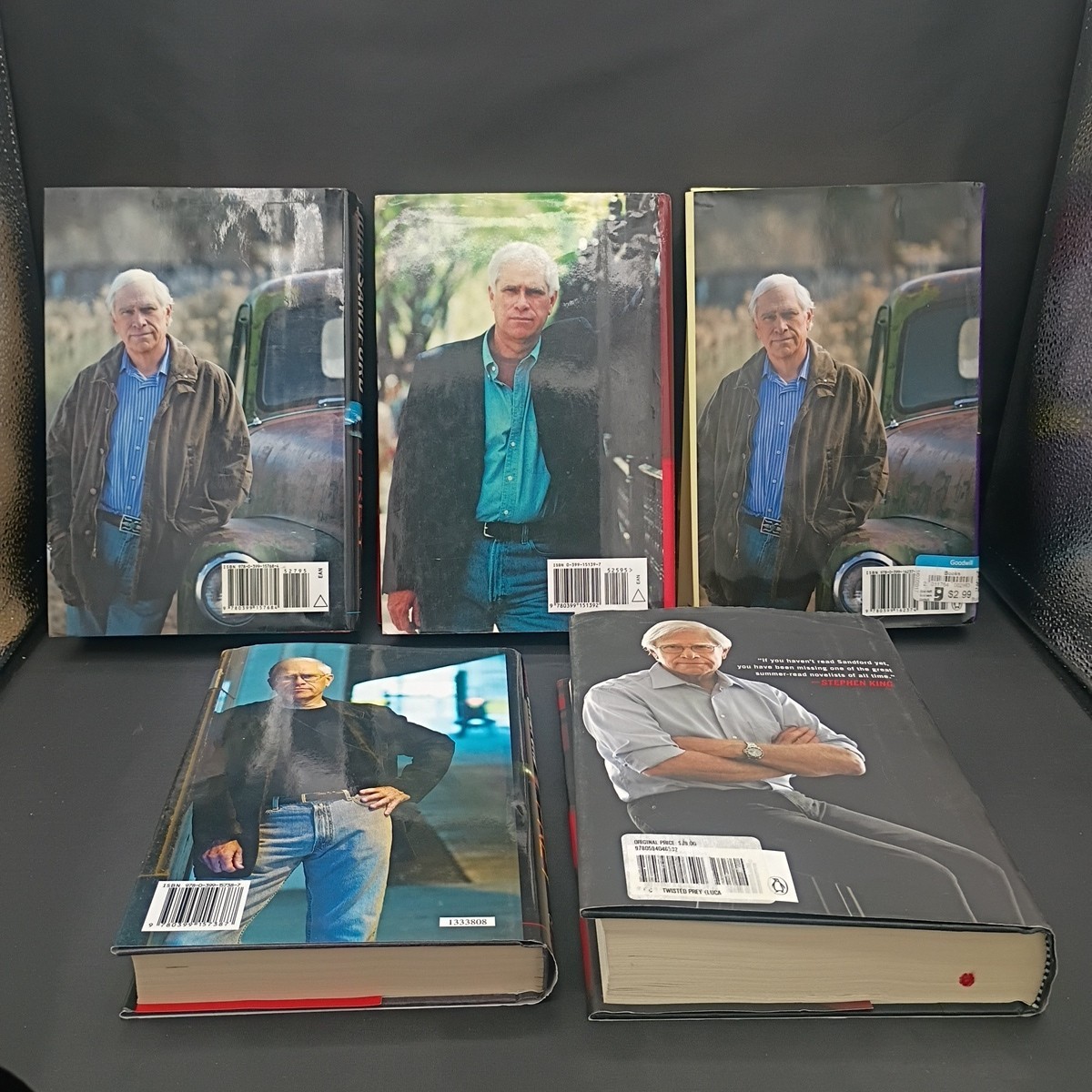 John Sandford Lucas Davenport Mixed Lot of 6 Crime Thriller Books Prey Series