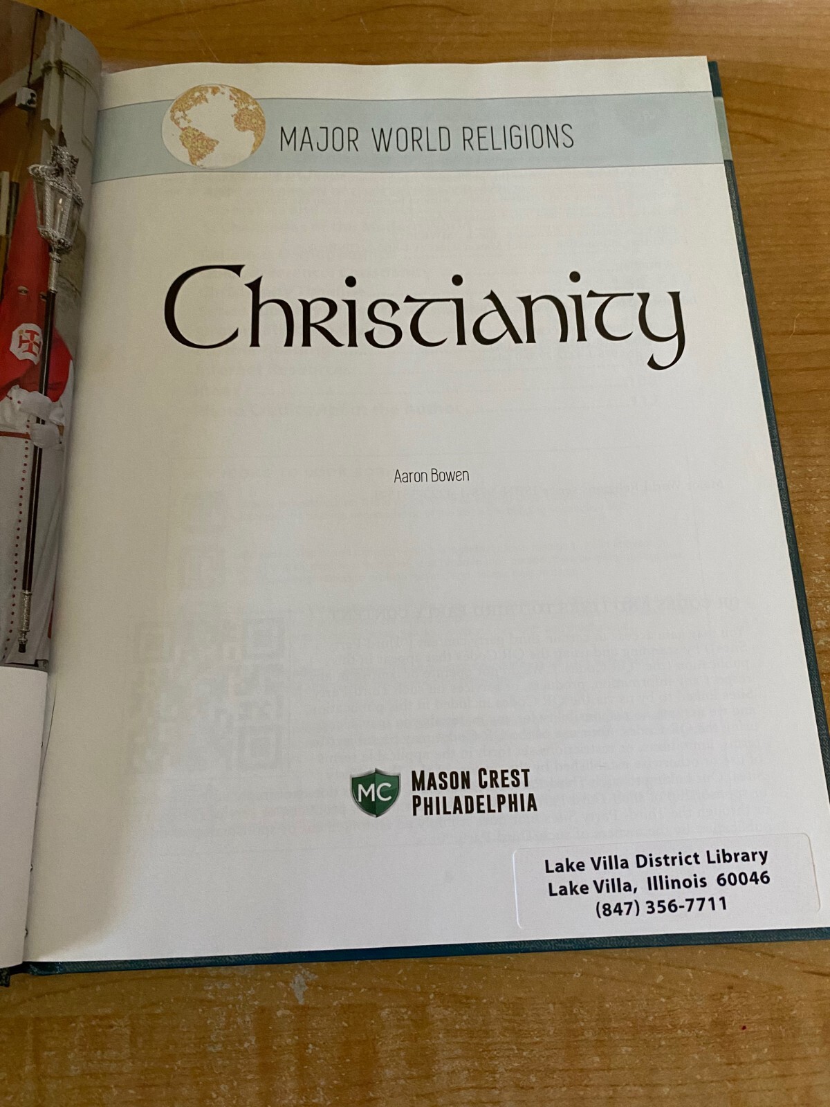 Christianity (Major World Religions) – Library Binding By Bowen, Aaron LIKE NEW