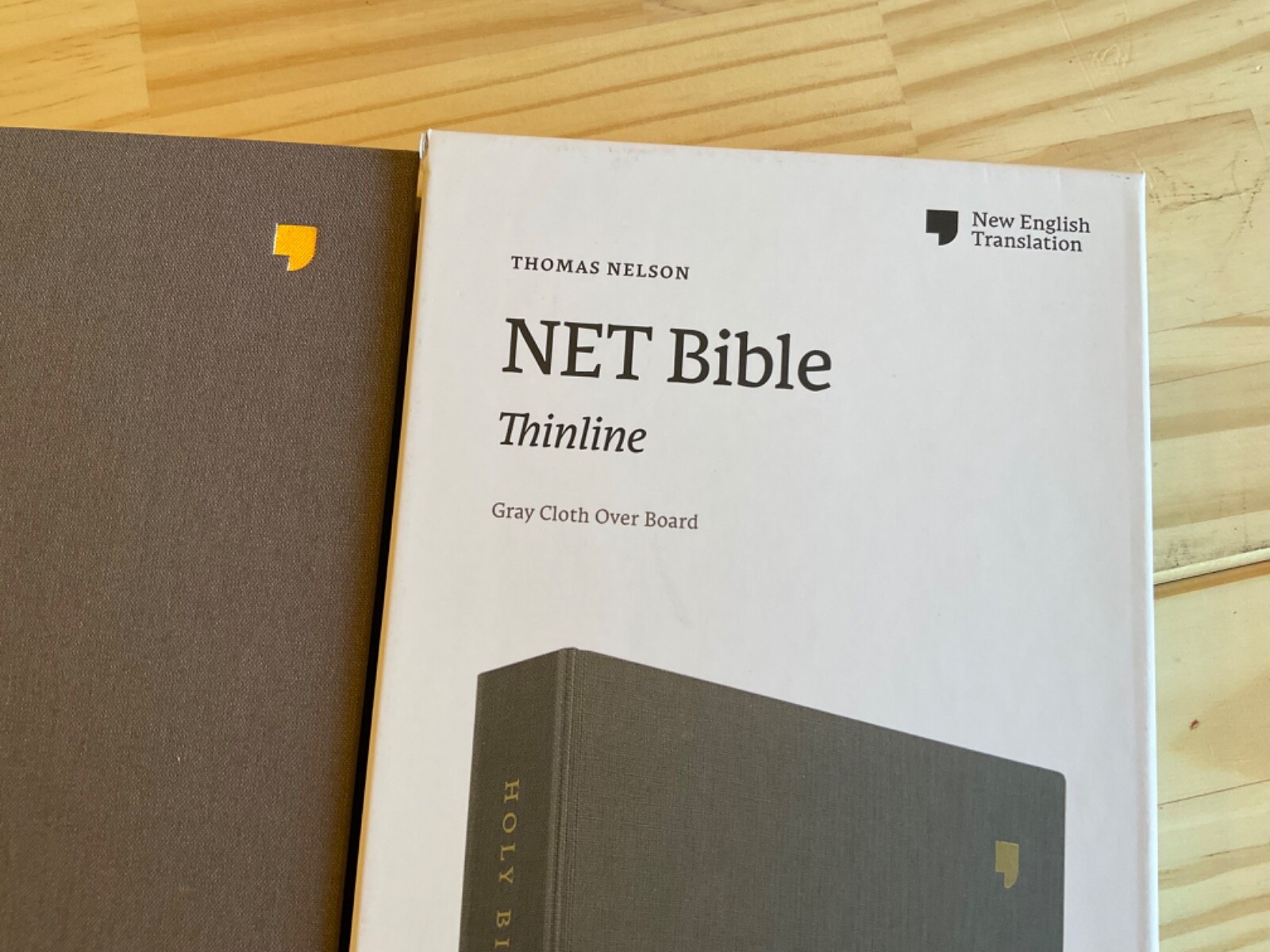 NET Thinline Bible 2019 Gray Hardcover
