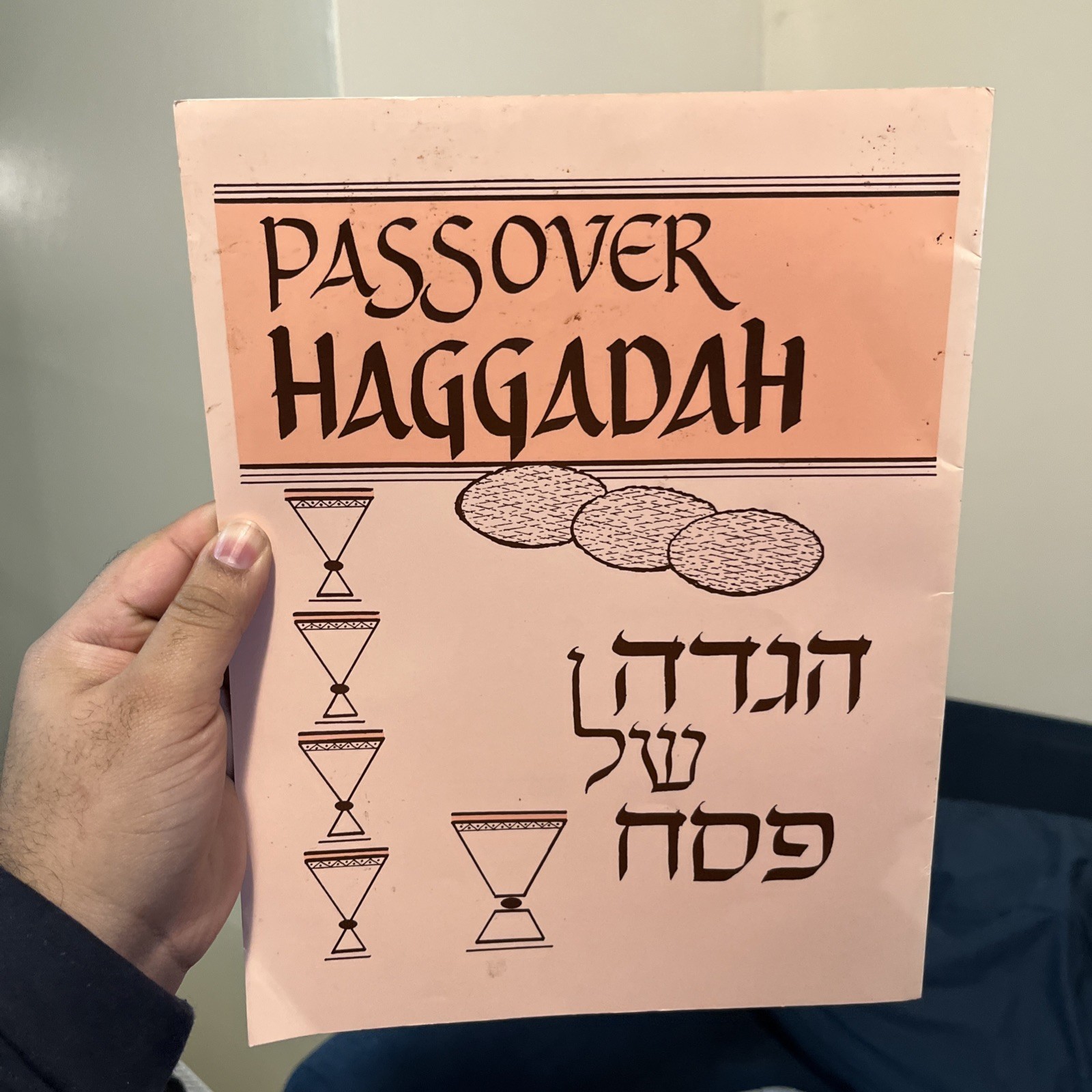 Passover Haggadah | Jewish Pesach Seder Book | Hebrew English