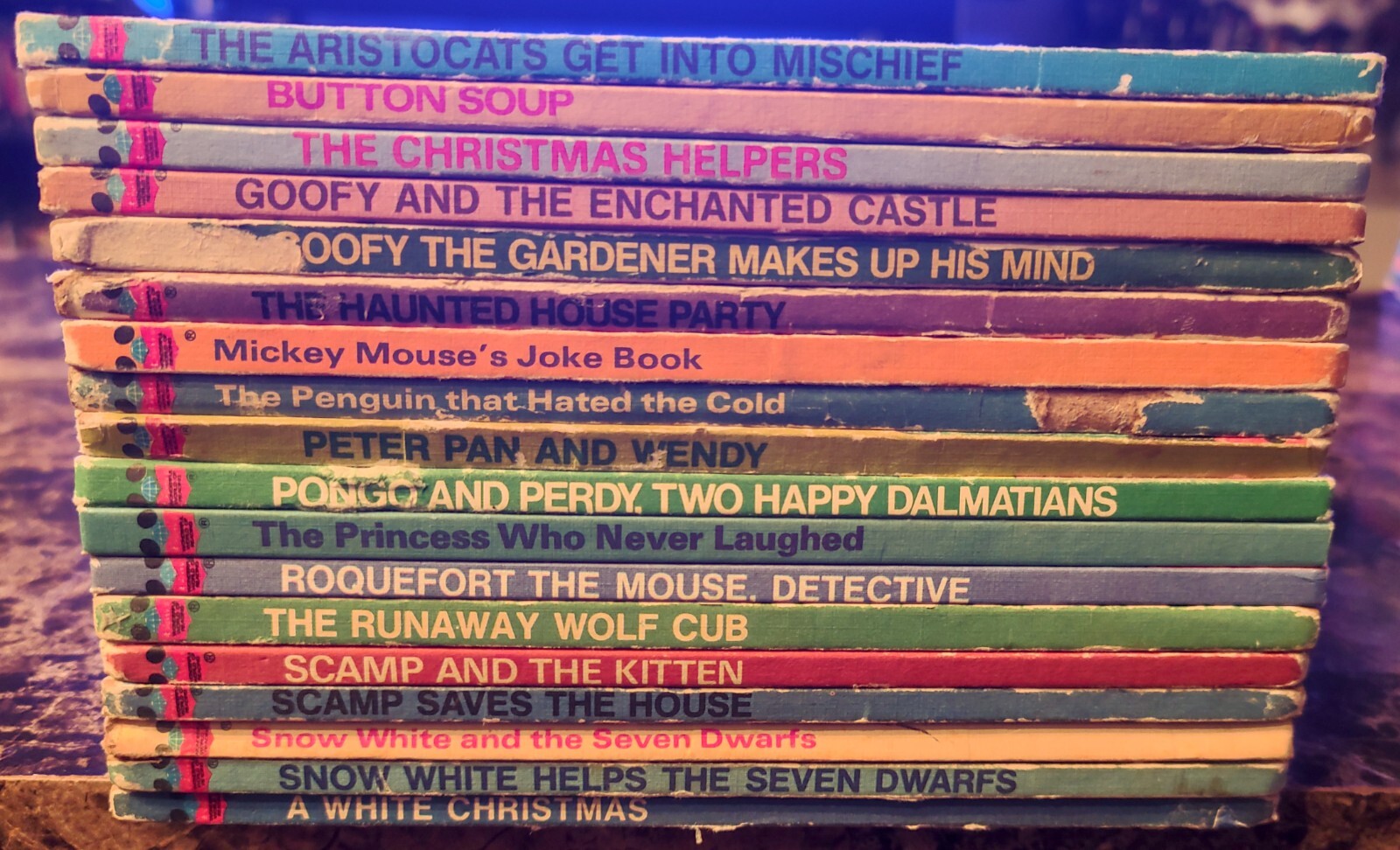 Disney Wonderful World of Reading Grolier Random House HC Book Pick & Choose Lot