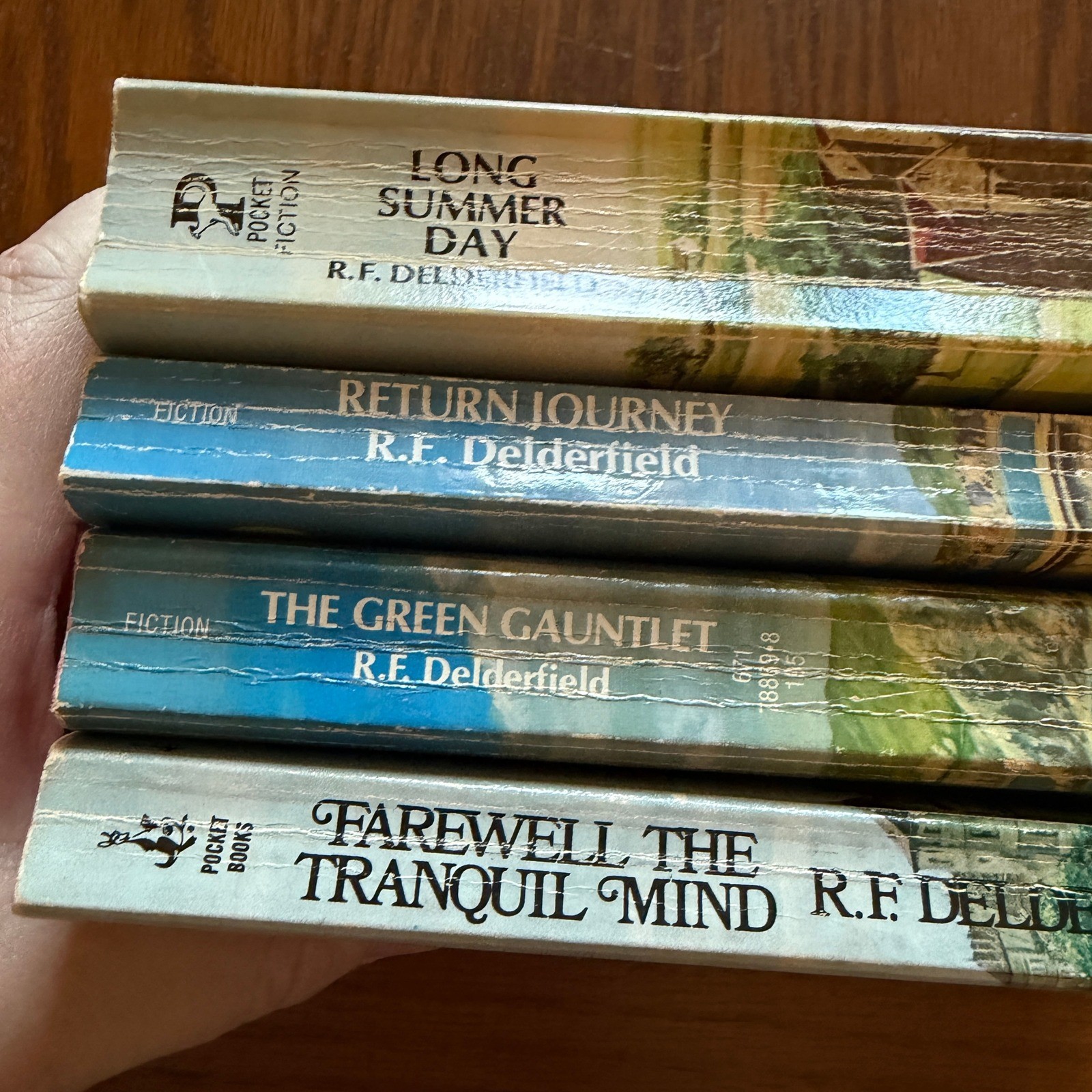 VTG R.F. Delderfield PB Book Lot Long Summer Day Green Gauntlet Farewell Return
