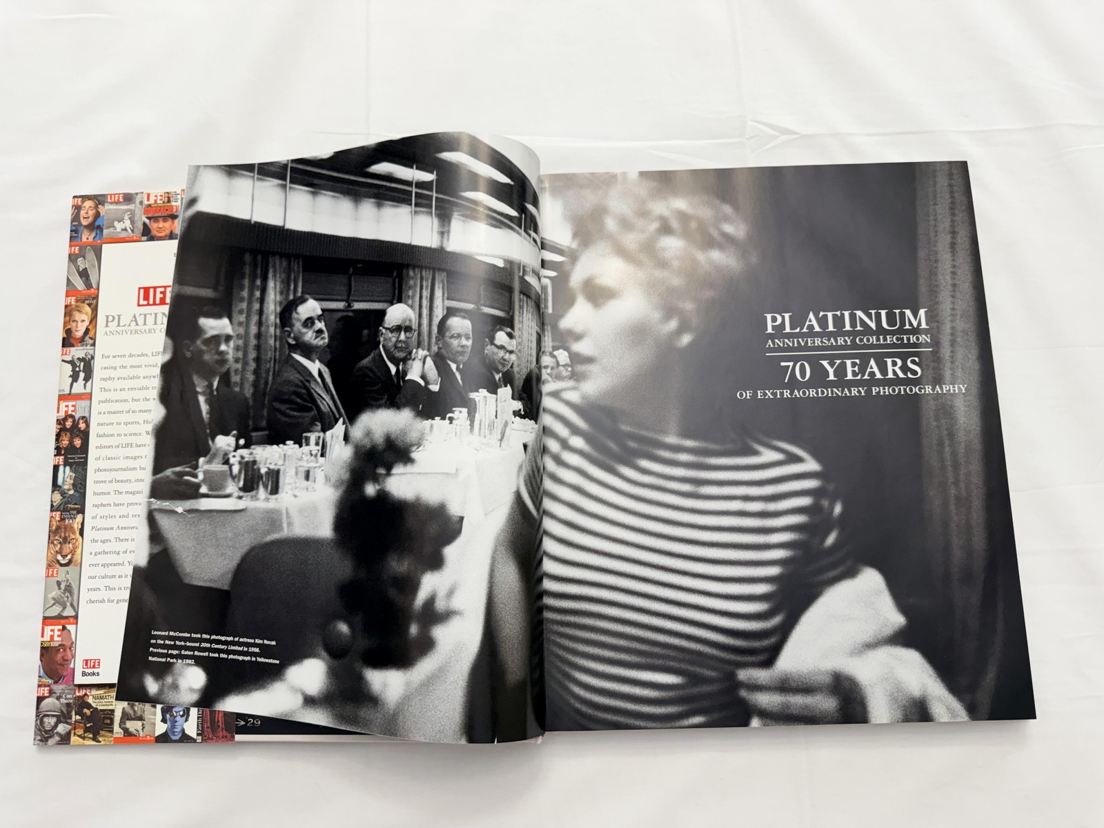 LIFE Platinum Anniversary 70 Years Photography Sullivan Burrows HC DJ Poster