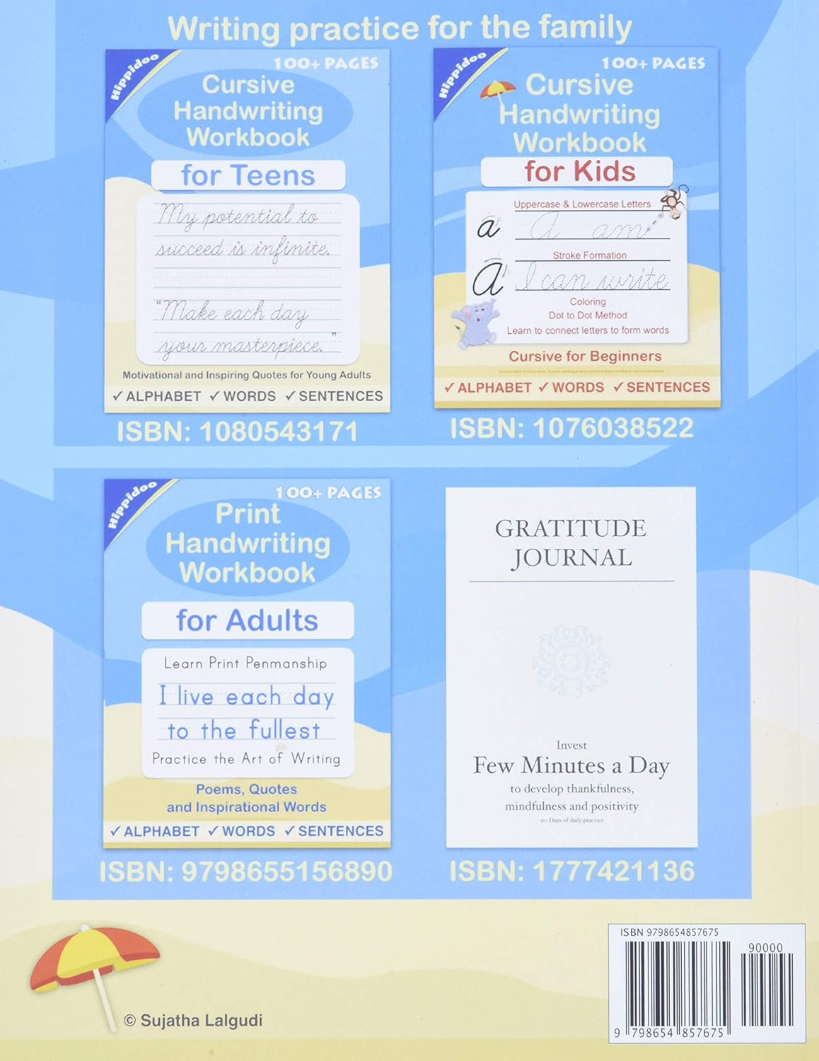 Print Handwriting Workbook for Teens: Improve your printing handwriting & practi