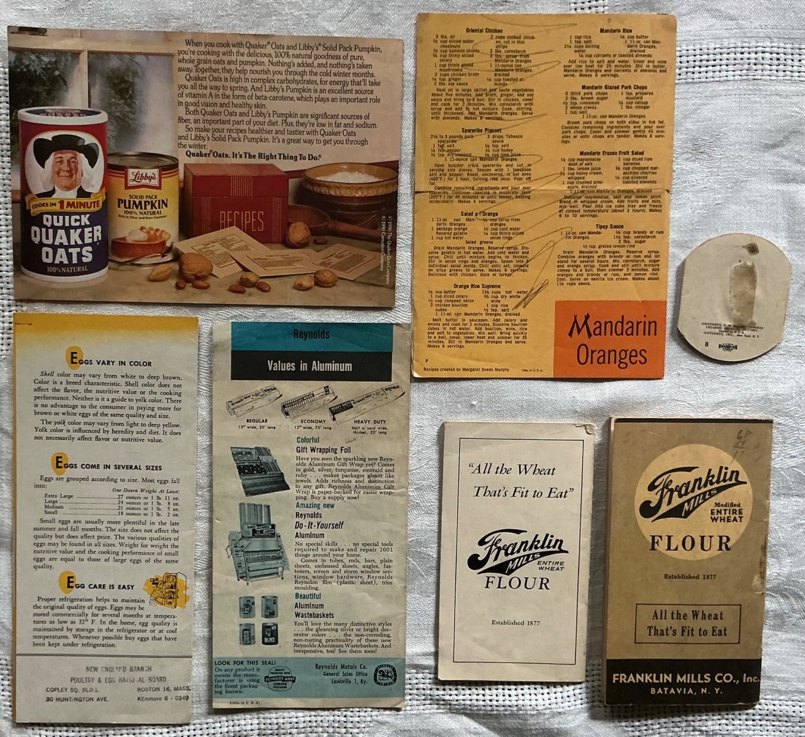 Lot of 60+ Vntg Advertising Cookbook Booklet Pamphlet Recipes 1930s – 2000s
