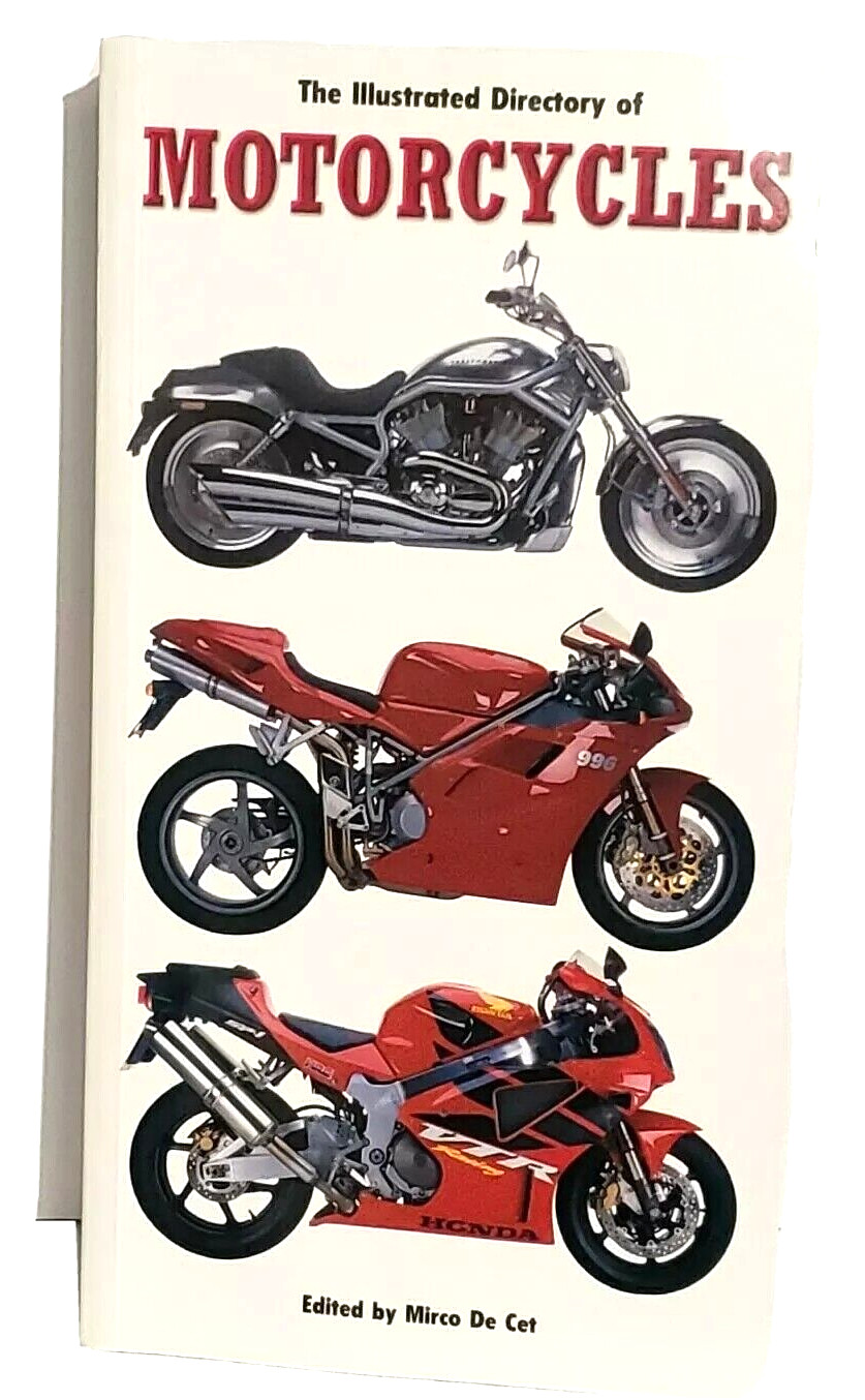 2002 The Illustrated Directory of Motorcycles 480 Pages History Motor Bikes