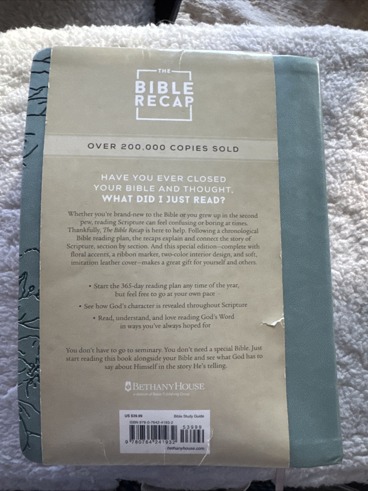 Bible Recap: A One-Year Guide to Reading and Understanding the Entire Bible