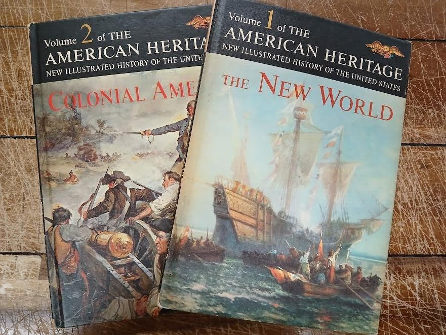 American Heritage Books Vol 1-2, The New World & Colonial America