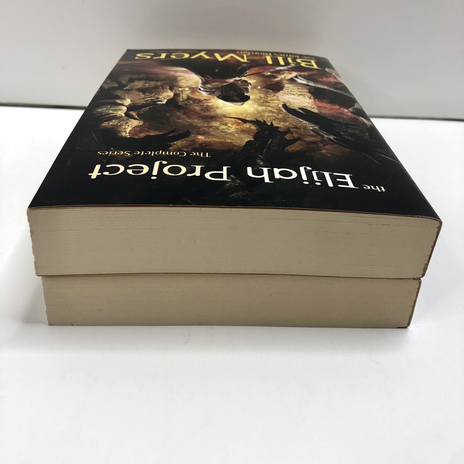 Bill Myers Lot of 2 Elijah Project & Invisible Terror Collection Forbidden Doors
