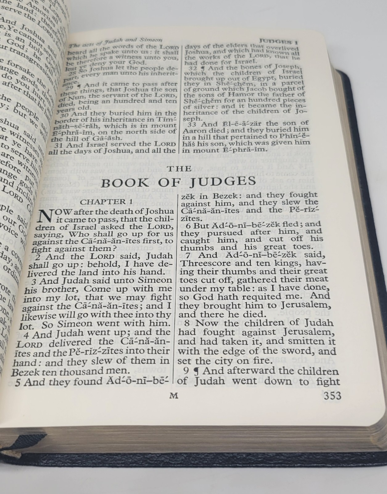 Oxford Bible KJV India Paper Black Leather Great Britain With Box