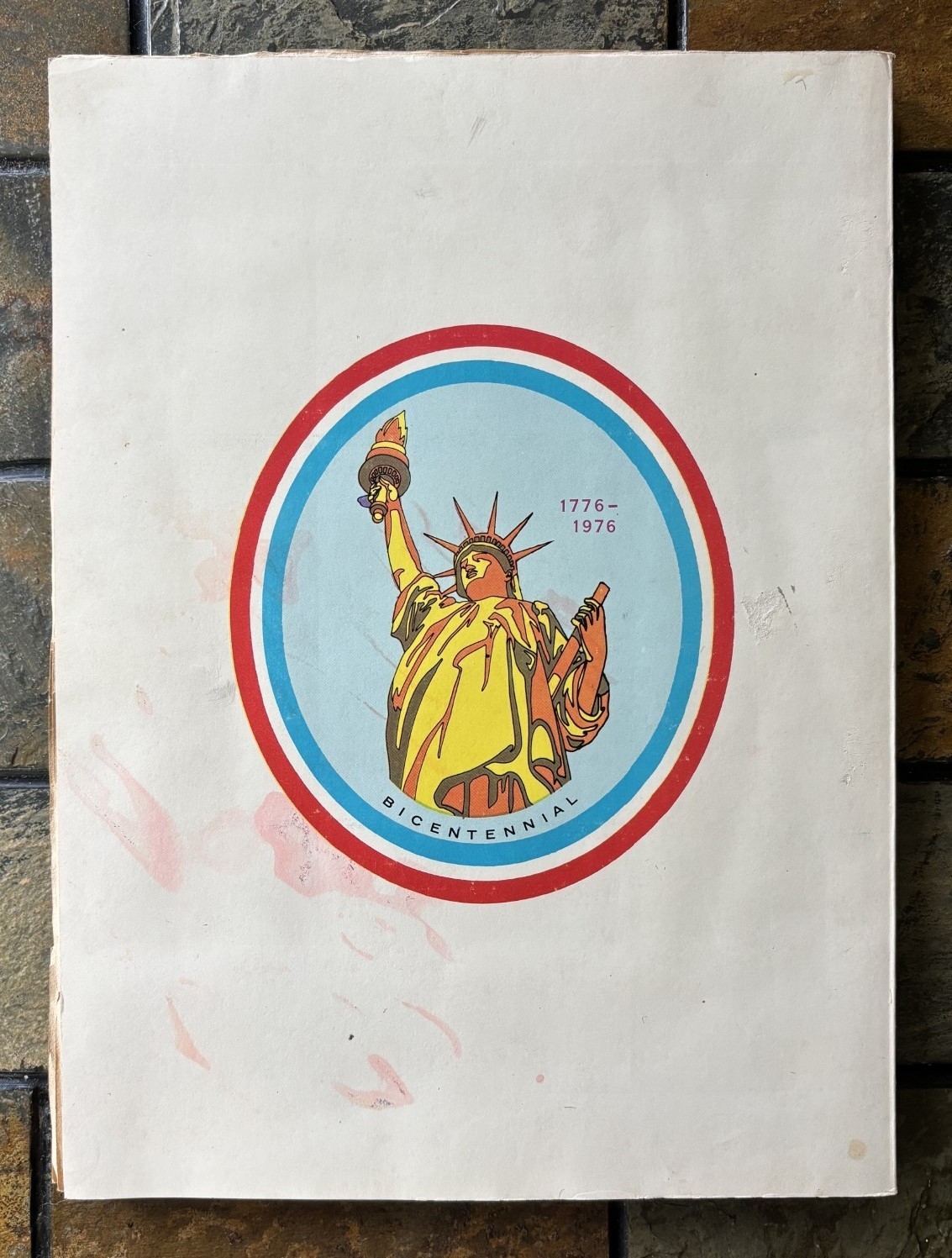 Vintage 1970’S BICENTENNIAL 1776 – 1976 AMERICAN HISTORY COLORING BOOK unused