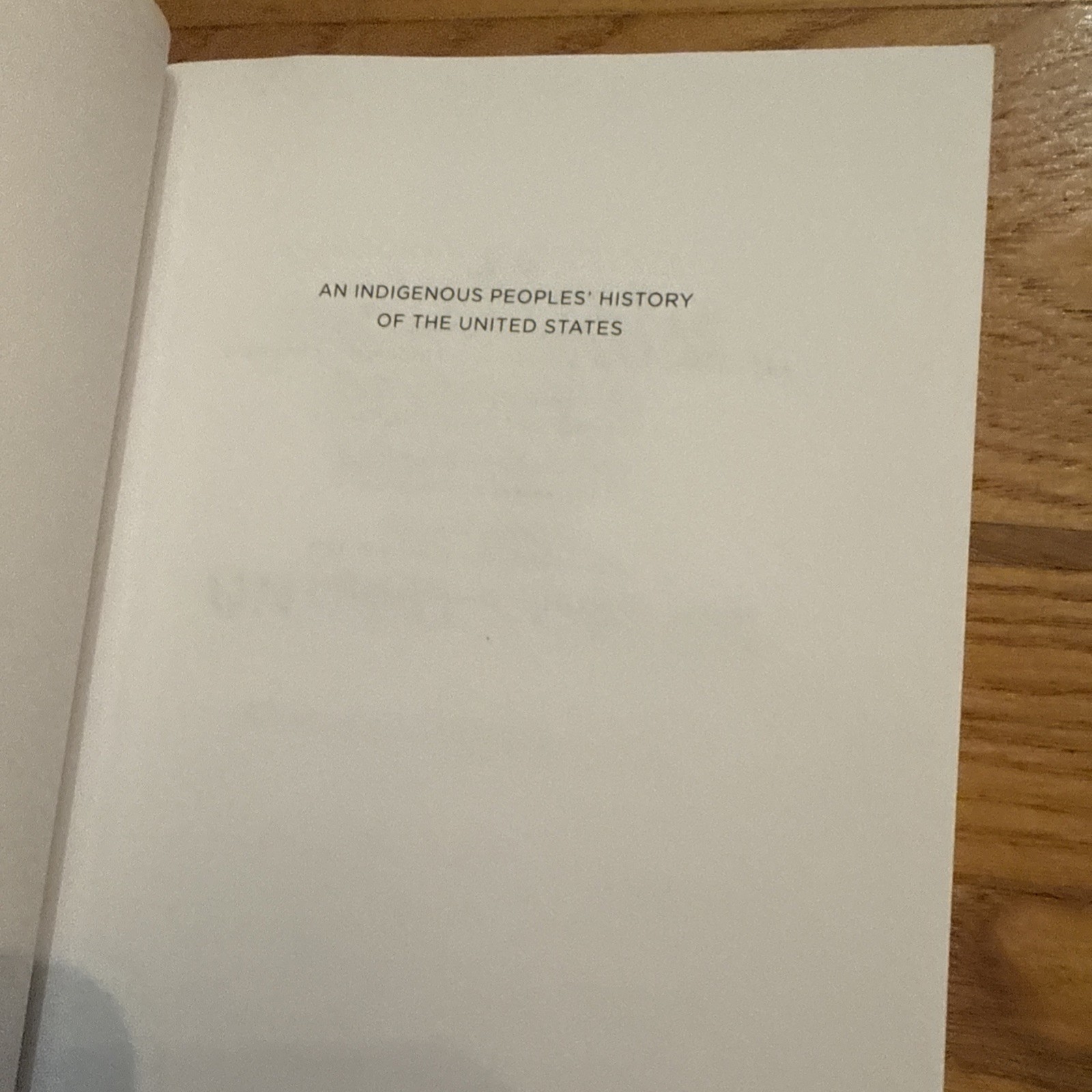 An Indigenous Peoples‘ History of the United States Roxanne Dunbar Ortiz ARC Pr