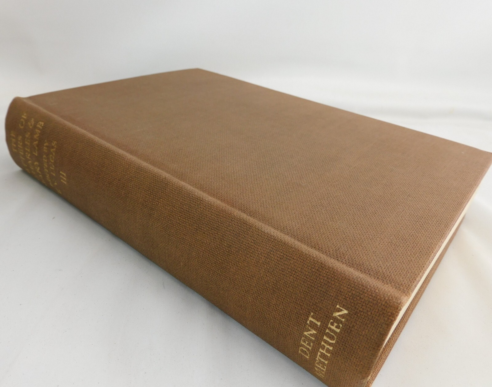 Letters Of Charles and Mary Lamb 3 Vol 1935 HC Dent Methuen Great Britain VGC