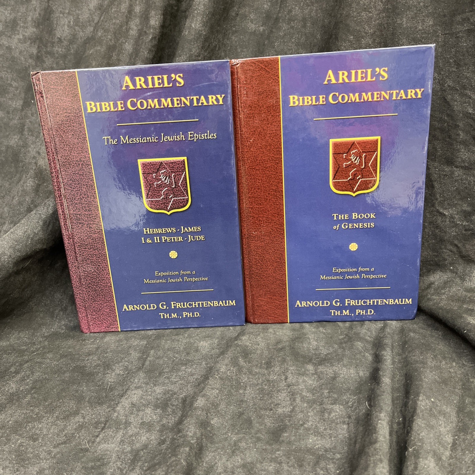Lot Of Two Ariel’s Bible Commentary Volumes One And Two (2005) Hardcover