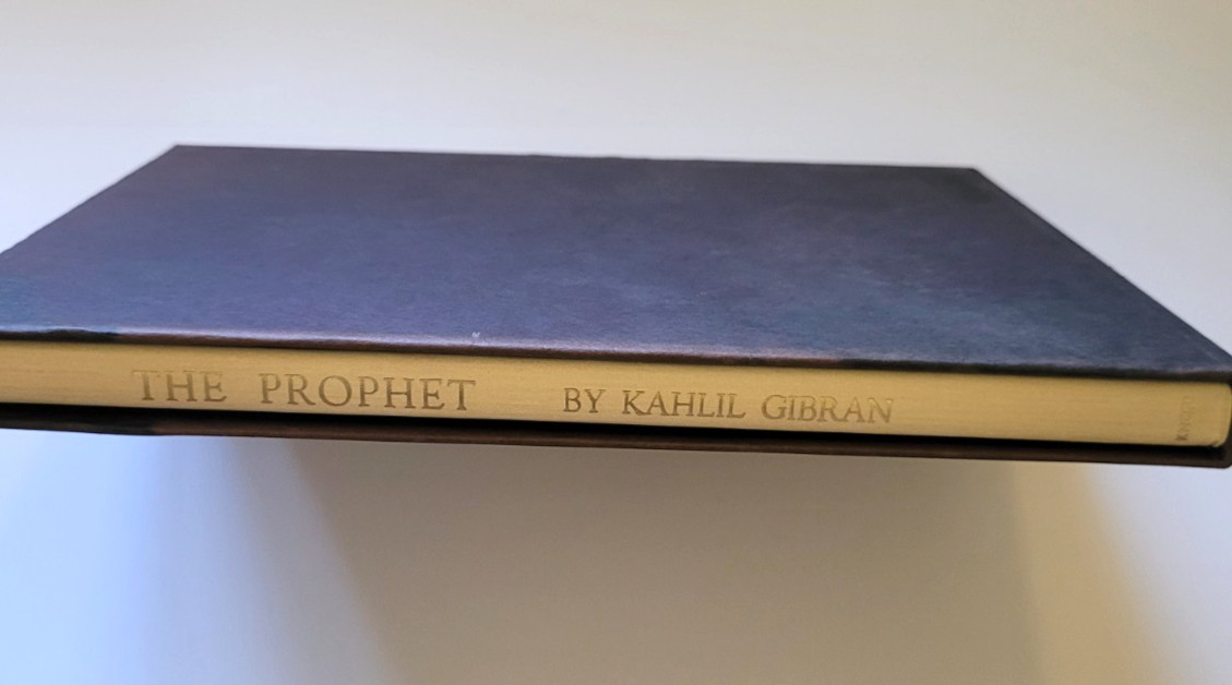 The Prophet Kahlil Gibran 1988 Alfred A Knopf Hardcover Slipcase Illustrated