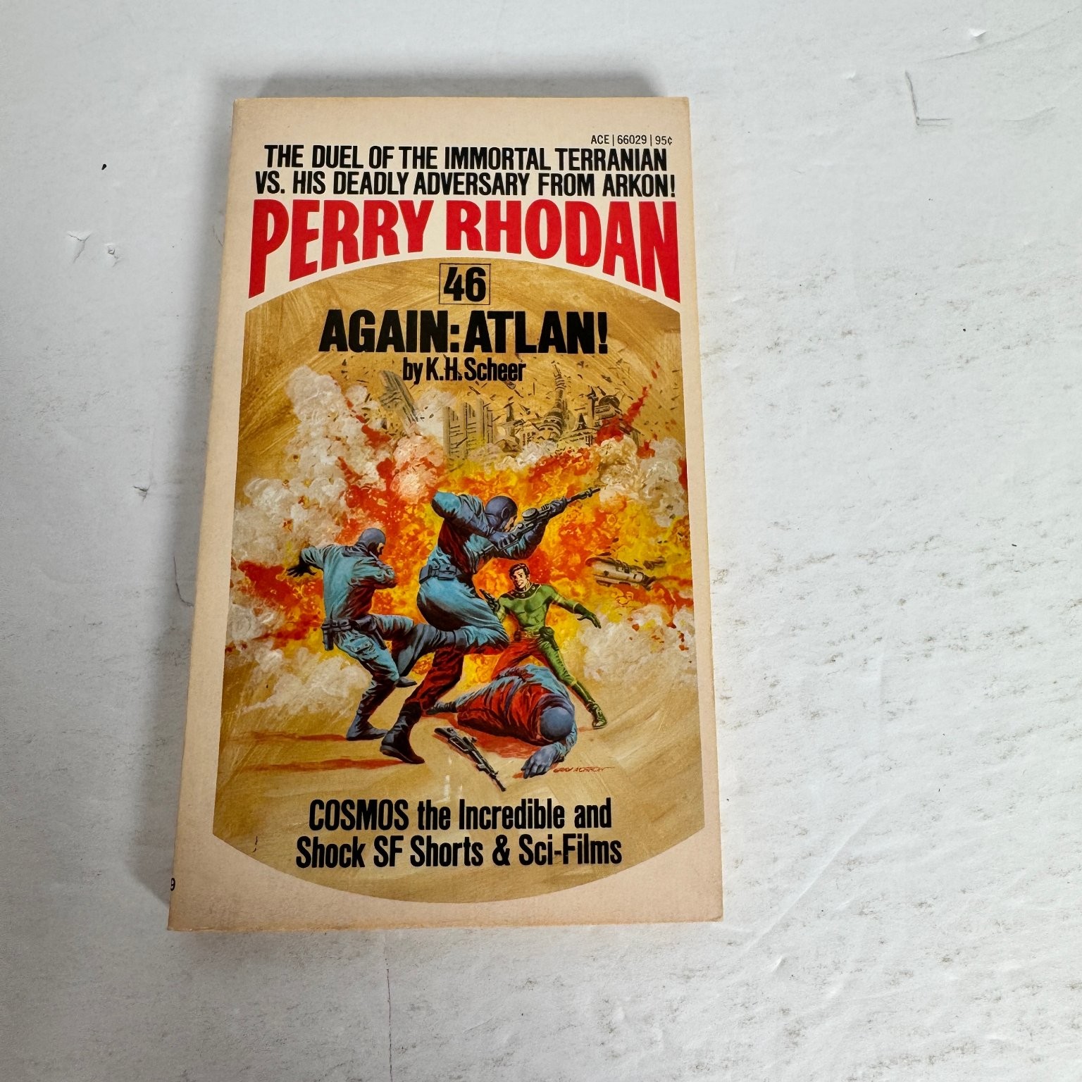 Perry Rhodan Books 40-49 Lot Ace First Printing 1974 Sci-Fi Space Opera Vintage