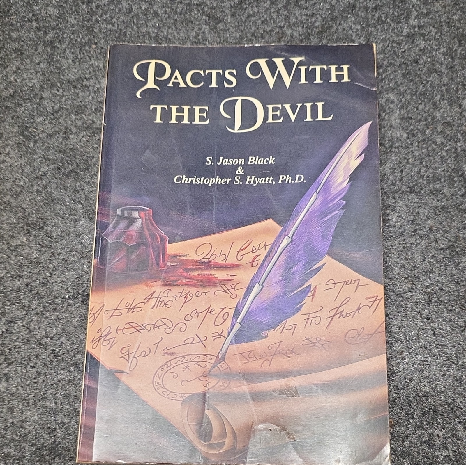 S. Jason Black & Christopher S. Hyatt Pacts With the Devil Occult Paperback