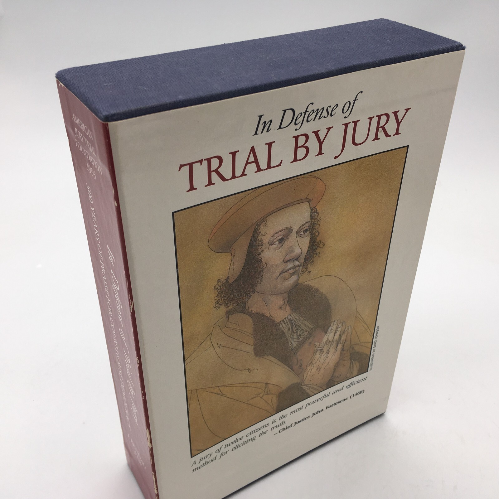 „In Defense of Trial by Jury“ Volumes 1 & 2 Softcover Books + Slipcase, Few 1993