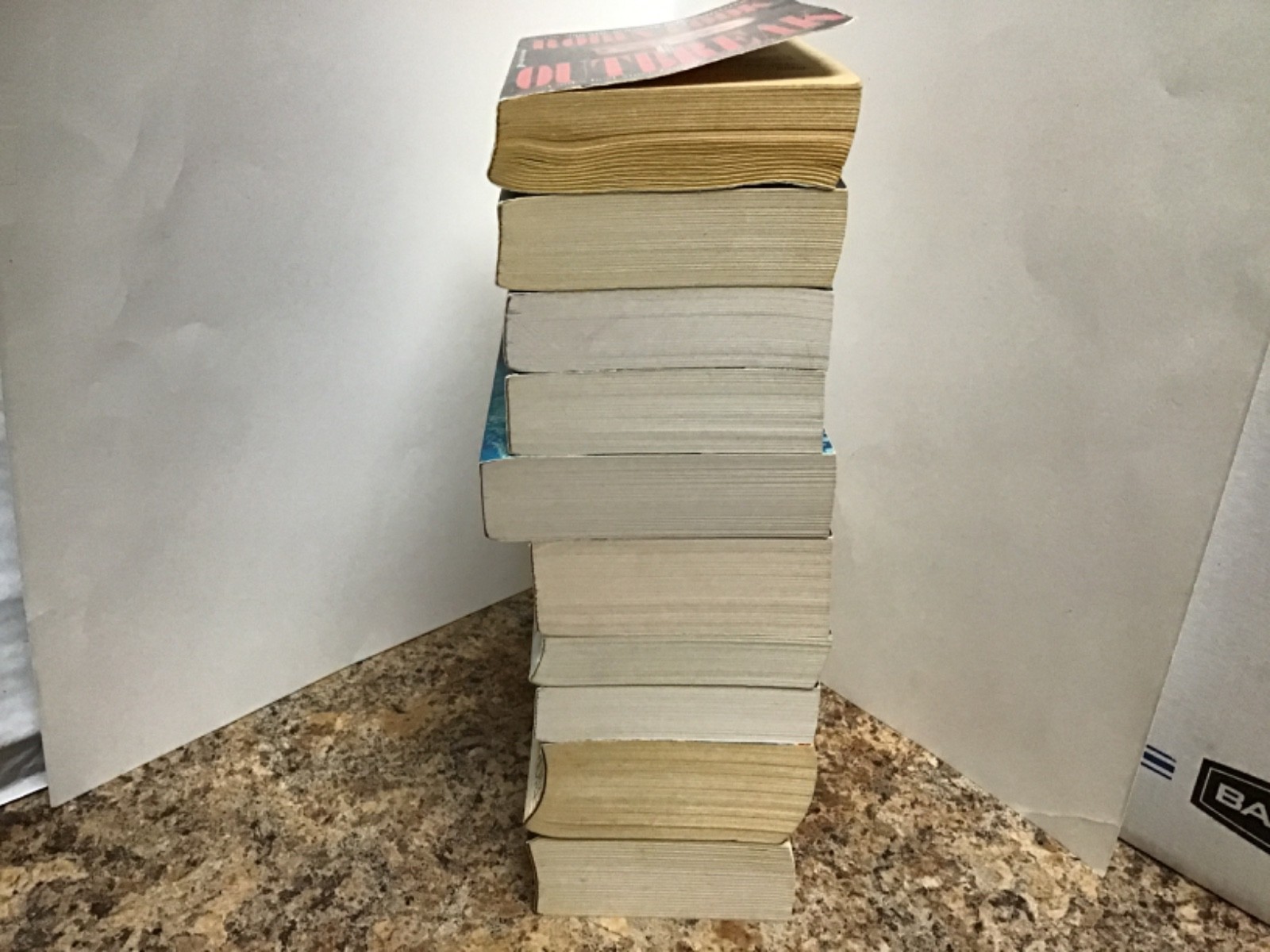 Thriller/Suspense/Mystery Paperbacks 1988-2020 Lot of 10 Books