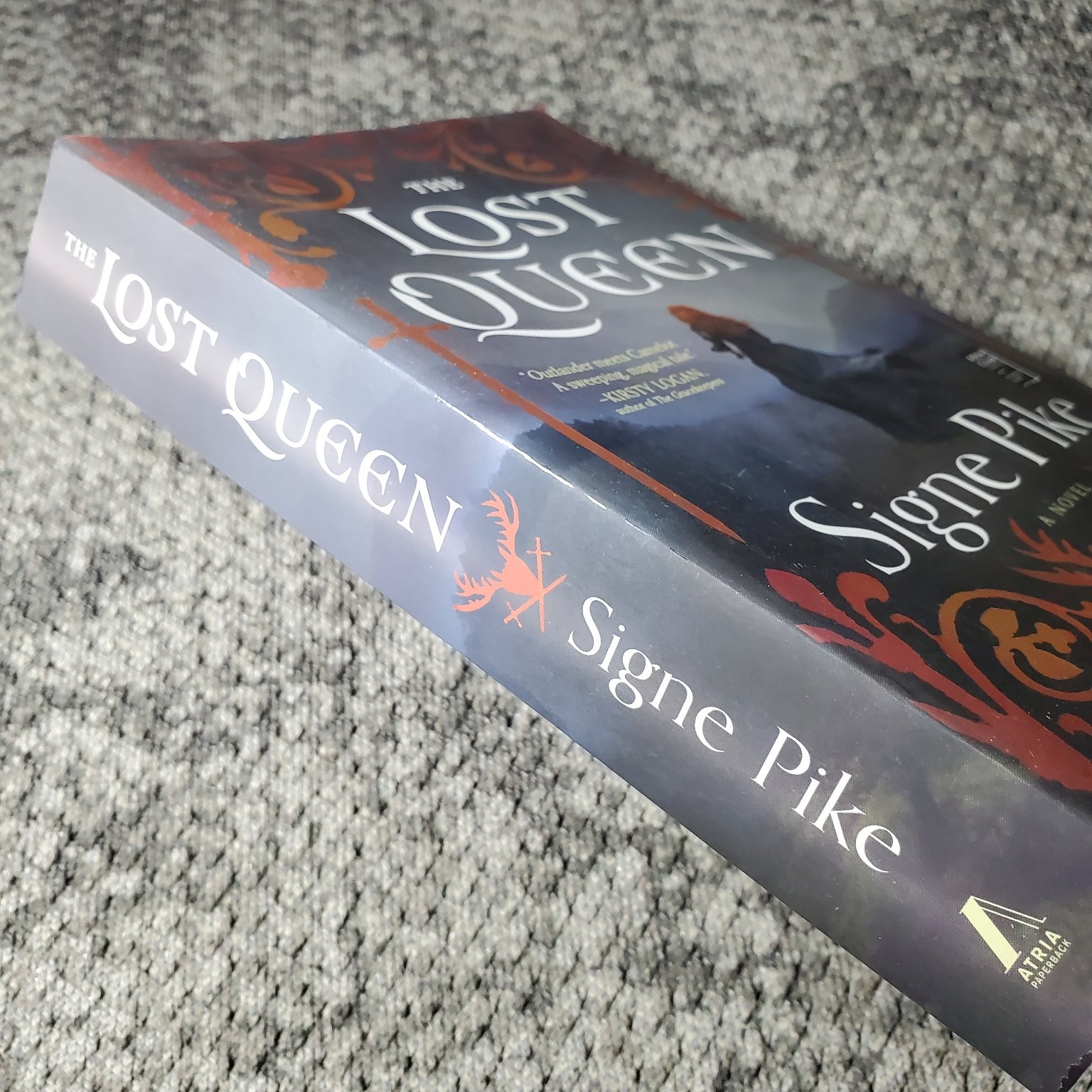 The Lost Queen Signe Pike 2018 First Edition Historical Fantasy Atria