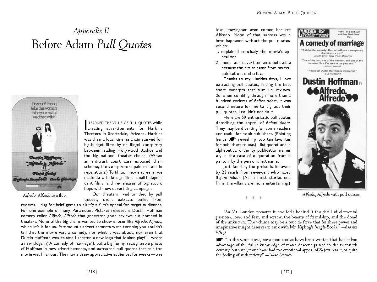 Brand new unread copy JACK LONDON’S BEFORE ADAM BATTLES „It’s a stunner.“