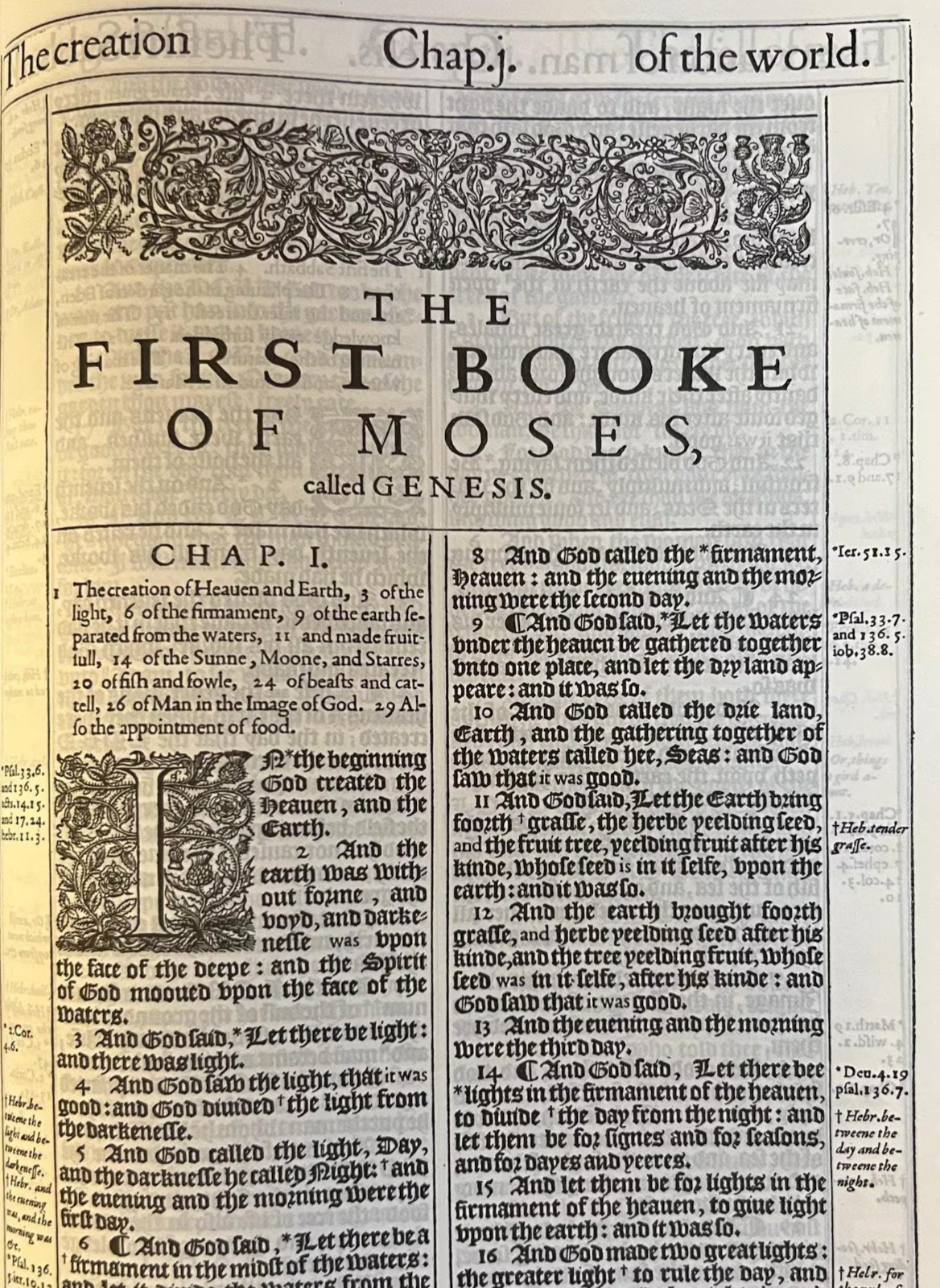 1611 KJV Facsimile w/ Apocrypha: Original Spellings & Art Work (11x7x1.5)