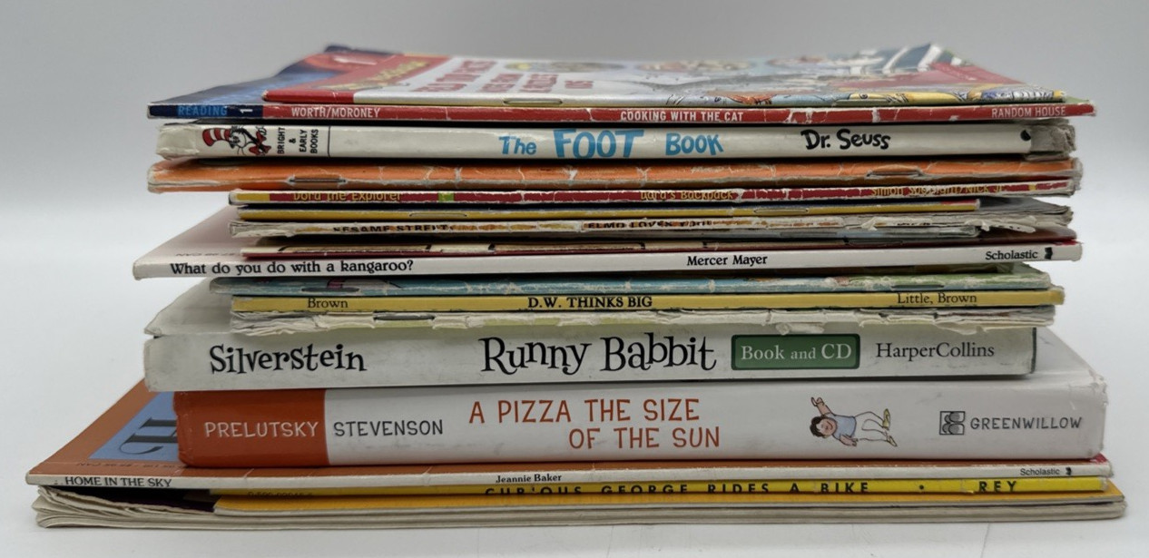 Lot of 20 Childrens Books Vintage Classics Dr Seuss Berenstain Bears Acceptable