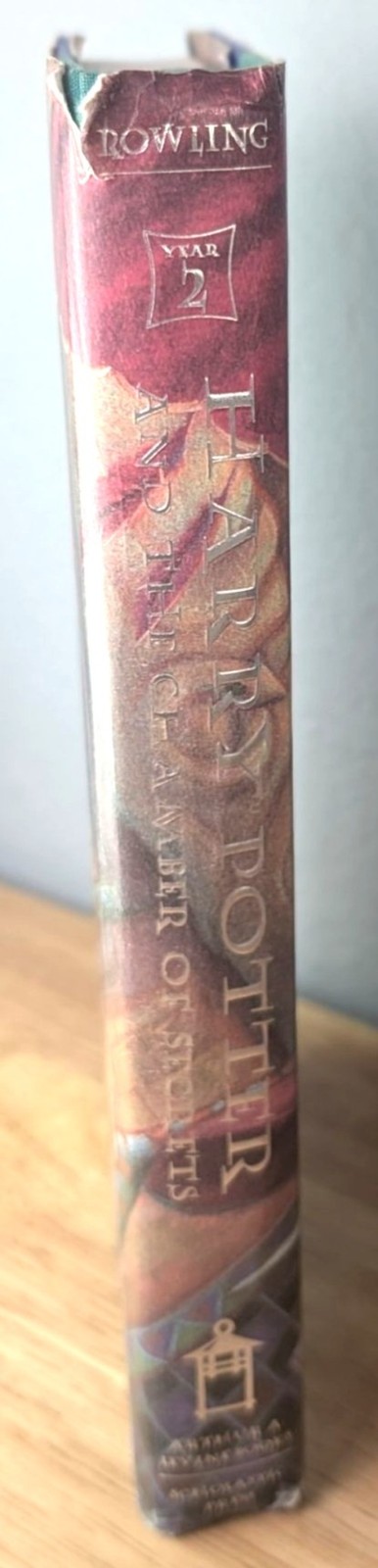 Harry Potter And The Chamber Of Secrets Hardcover Dust Jacket J.K. Rowling 1999