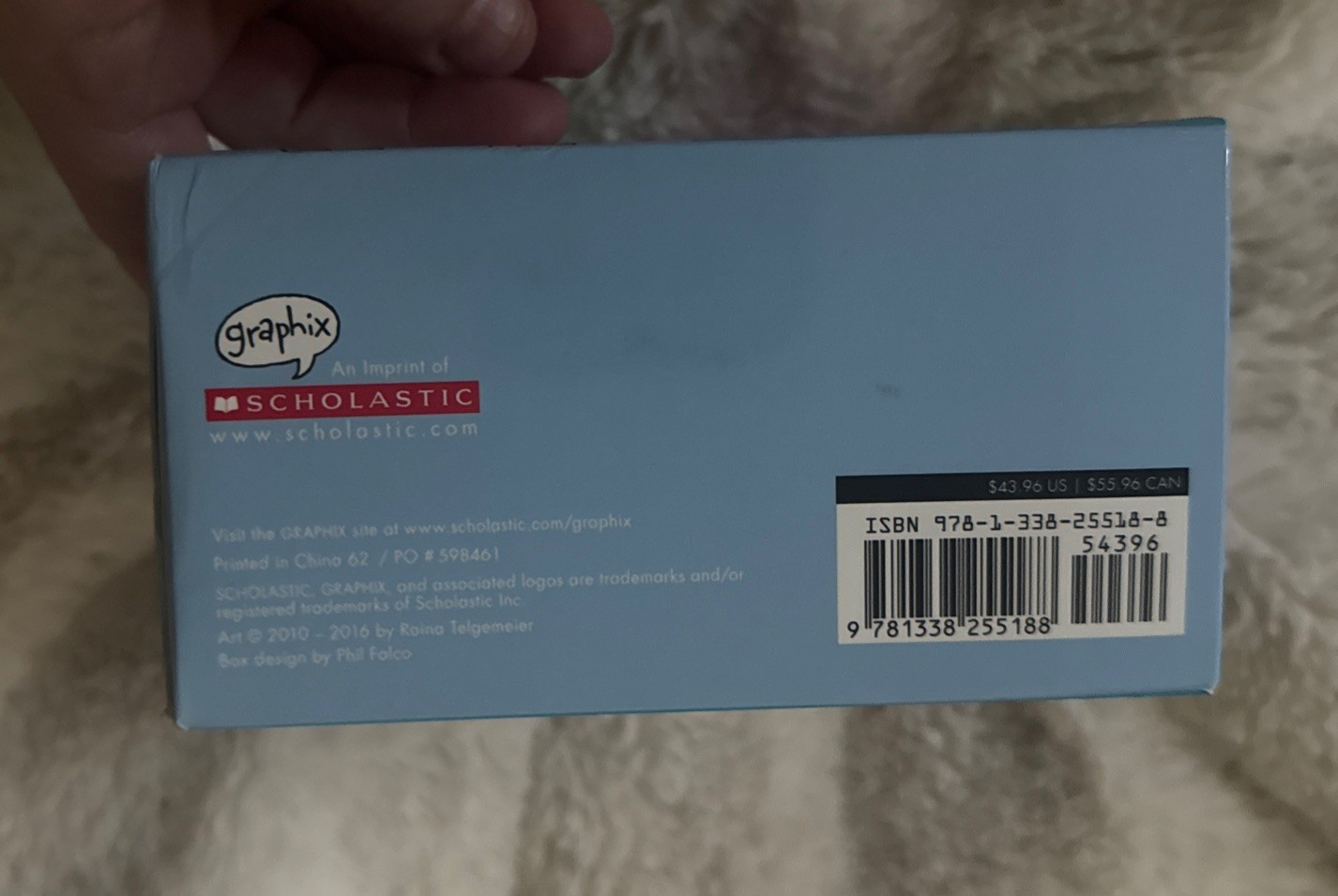 Raina Telgemeier Collection 5 Book Set [Smile, Drama, Sisters, Ghosts, Guts]