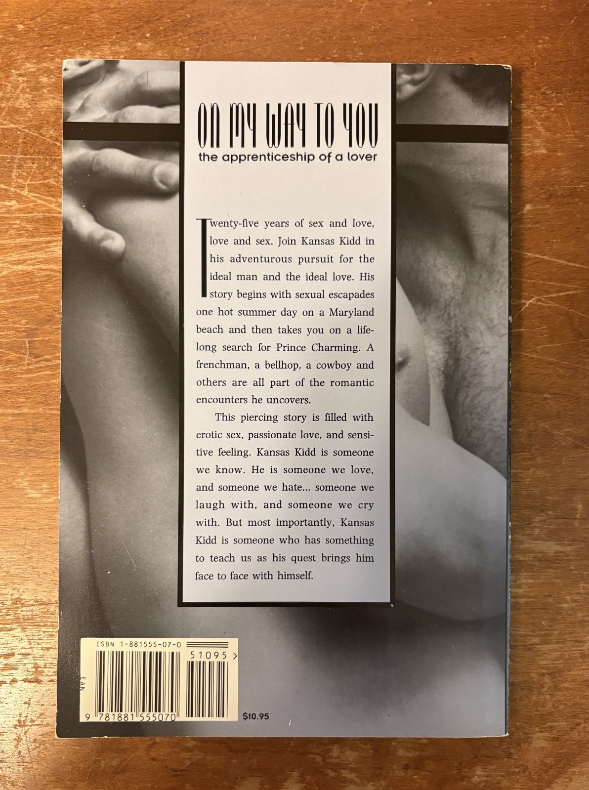 On My Way to You Clay Burgess SC 1993 Gay Novel