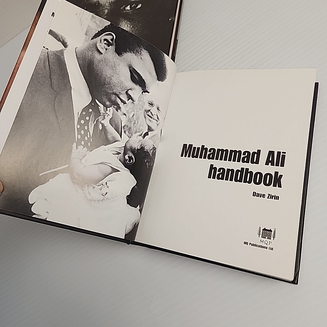 2 Books on Muhammad Ali : Handbook & Ali in Action DVD Documentary HC Nice