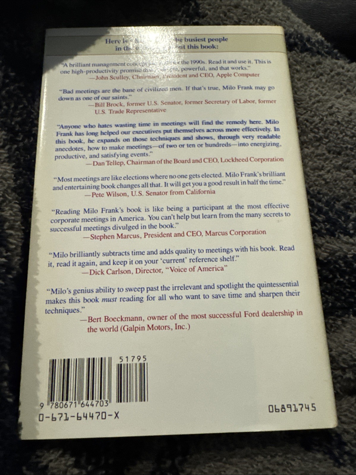 How to Run a Successful Meeting in Half the Time – Hardcover – GOOD