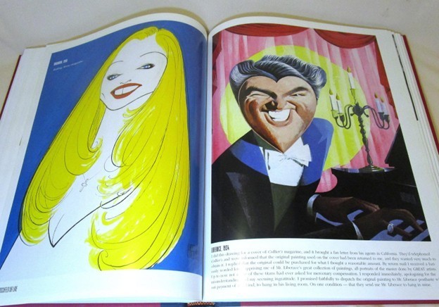 Hirschfeld On Line by Al Hirschfeld Oversized Art Book 1999