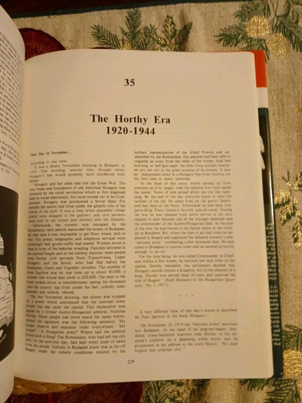 The Spirit Of Hungary Hardcover Stephen Sisa 1983 First Edition 342 Pages