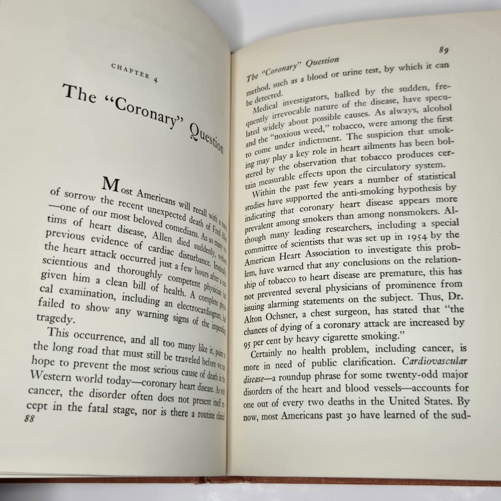 Science Looks At Smoking Inquiry Into Effects On Health By Eric Northrup 1957 HC