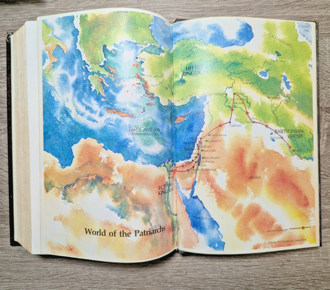 NIV Holy Bible 1978 Pre-1984 Hardcover Zondervan 2nd Printing Maps