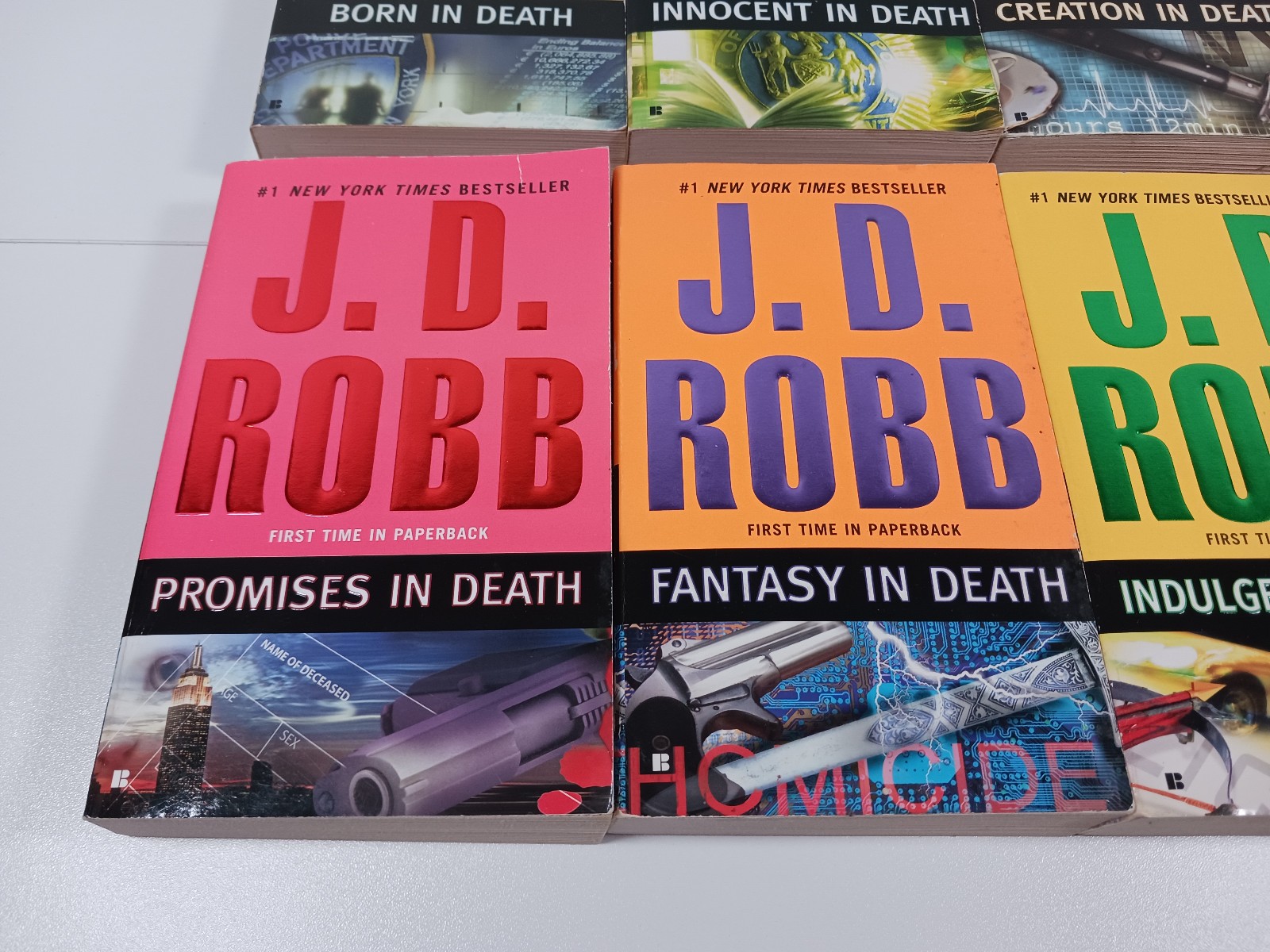 Lot of 20 J.D. Robb In Death Series Paperback Books Nora Roberts