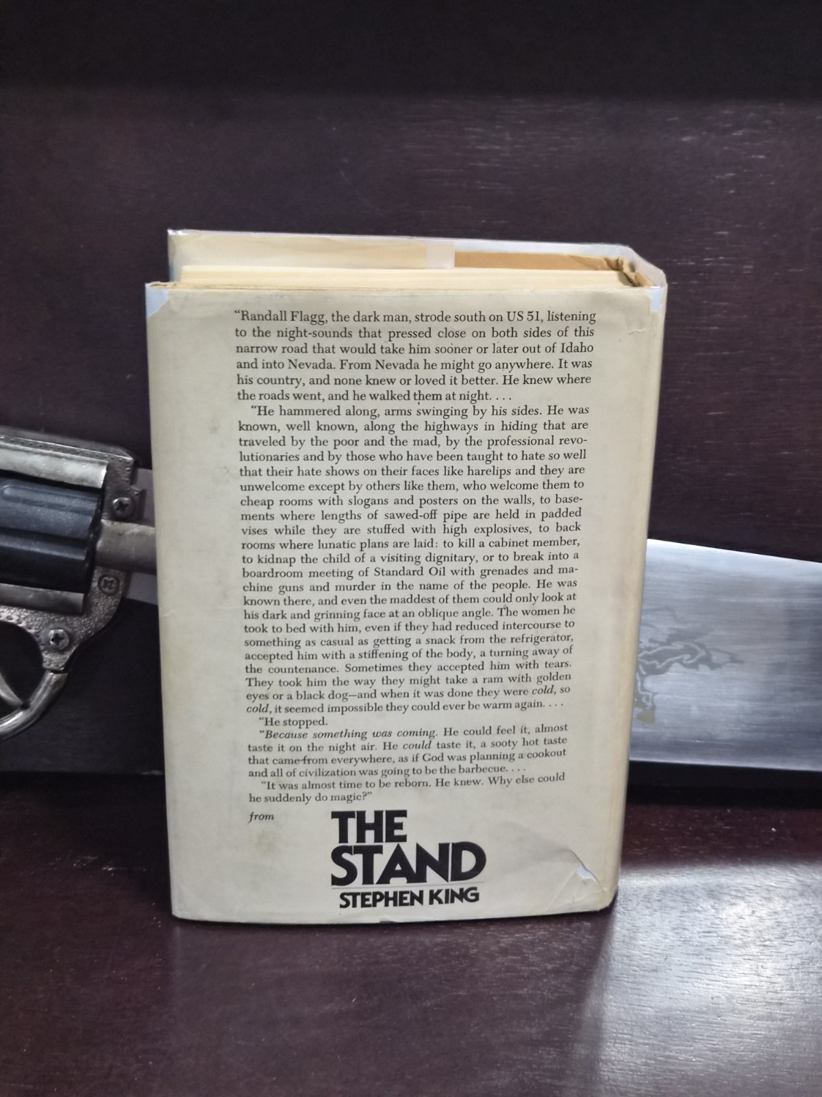 The Stand Stephen King 1978 Doubleday Early BCE Hardcover Dust Jacket HCDJ VG