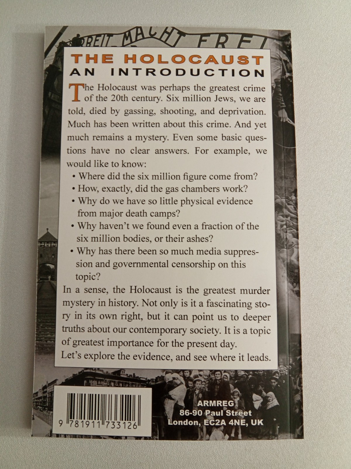 Holocaust: An Introduction by Thomas Dalton PB