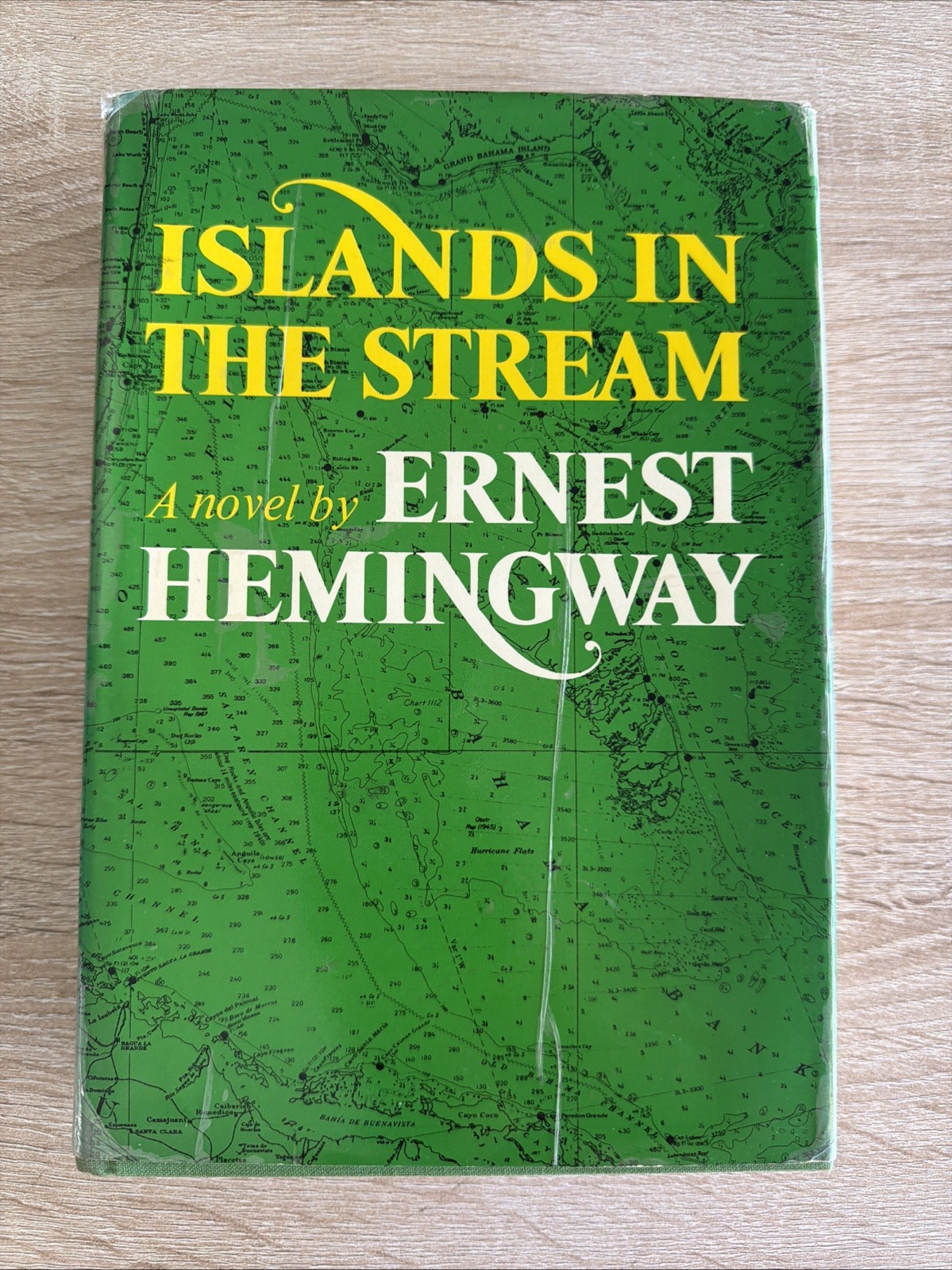Islands in the Stream by Ernest Hemingway 1970 First Printing with Dust Jacket