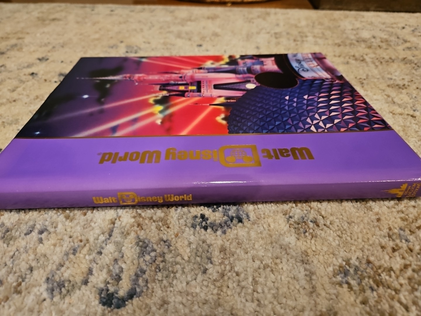 Walt Disney World Disney Kingdom Editions Purple 1993 Hc/dj