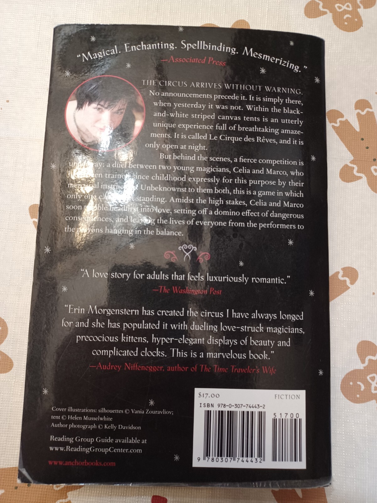 Night Circus : A Novel by Erin Morgenstern (2012, Trade Paperback)