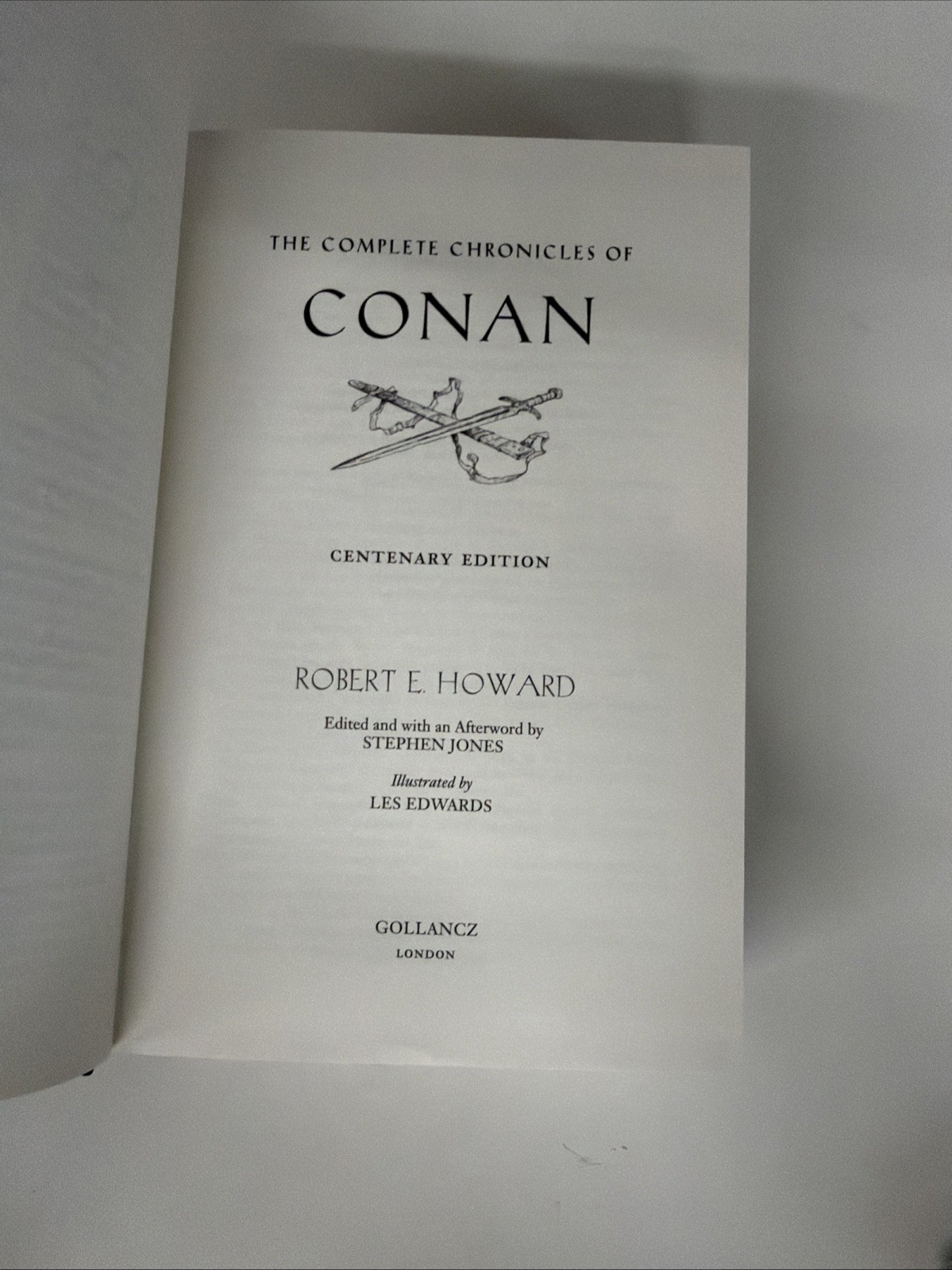 COMPLETE ILLUSTRATED CHRONICLES OF CONAN Robert E Howard Faux Leather Bound